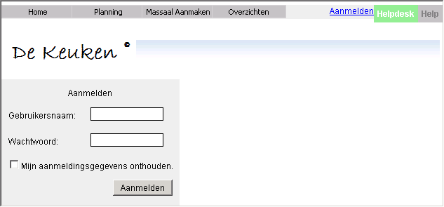 keukenlogin